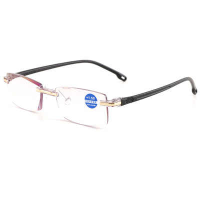 Rimless Colored Daily Use Reading Glasses - Buy One Get One Free