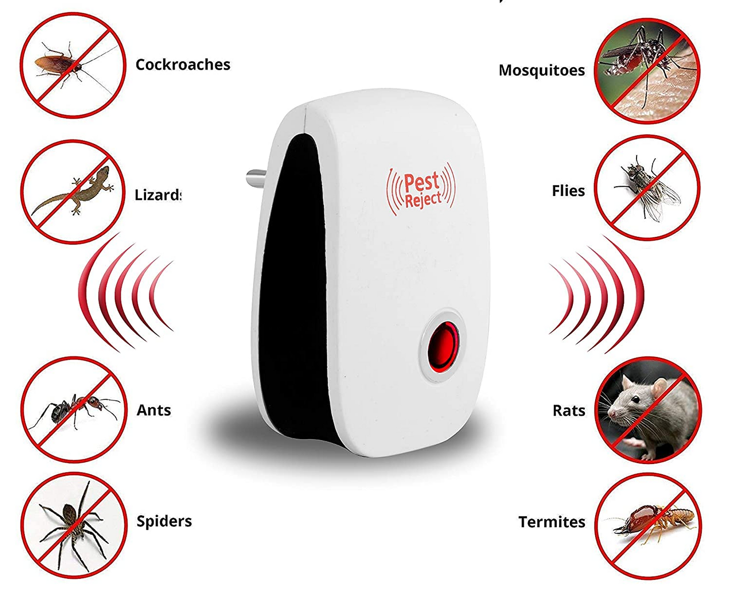 Ultra Sonic Pest Repellent - Buy one Get One Free